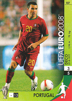 Deco Portugal Panini Euro 2008 Card Game #107